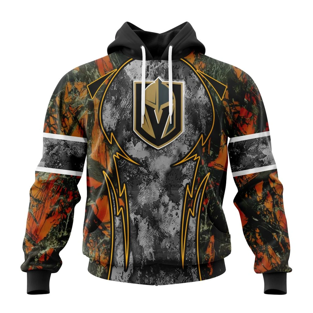 Hoodie NHL Vegas Golden Knights, Specialized Design Wih Camo Concepts For Hungting In Forest QTNHL080524A3635HD