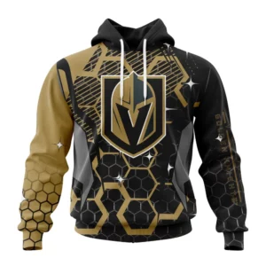 Hoodie NHL Vegas Golden Knights, Specialized Design With Motocross Syle V0222 QTNHL080524A3375HD