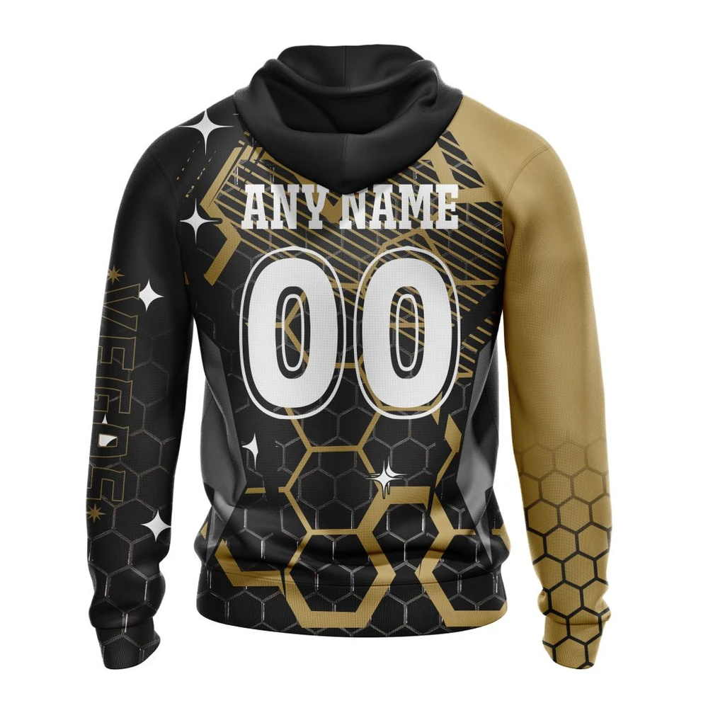 Hoodie NHL Vegas Golden Knights, Specialized Design With Motocross Syle V0222 QTNHL080524A3375HD - Image 2