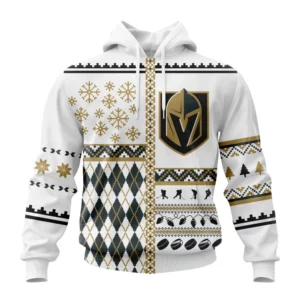 Hoodie NHL Vegas Golden Knights, Specialized Unisex Christmas Is Coming V01 QTNHL080524A315HD