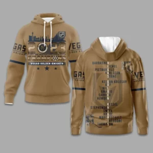 Hoodie NHL Vegas Golden Knights Western Conference Champions Gold QTNHL080524A2159HD