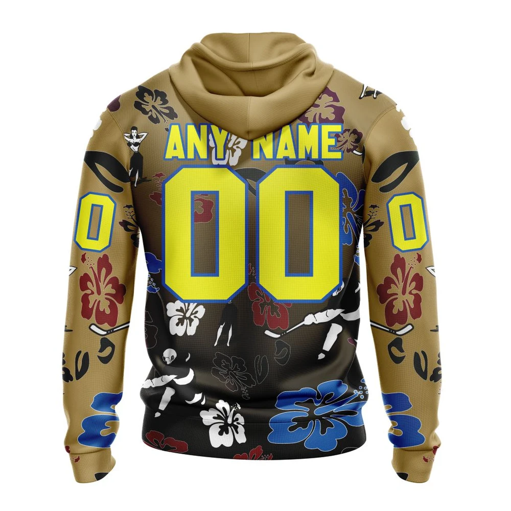 Hoodie NHL Vegas Golden Knights X Hawaii Specialized Design For Hawaiia V0122 QTNHL080524A3787HD - Image 2