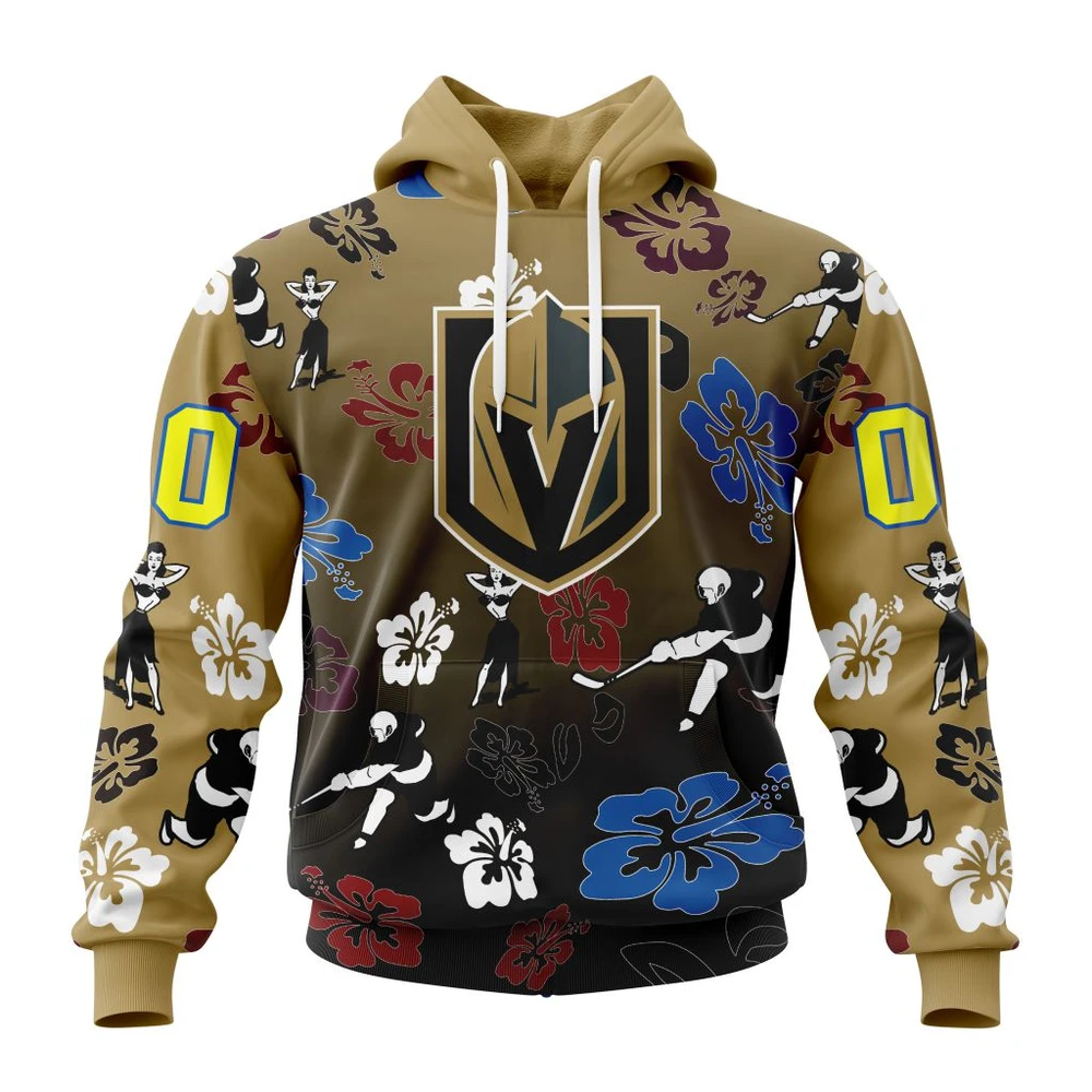 Hoodie NHL Vegas Golden Knights X Hawaii Specialized Design For Hawaiia V0122 QTNHL080524A3787HD