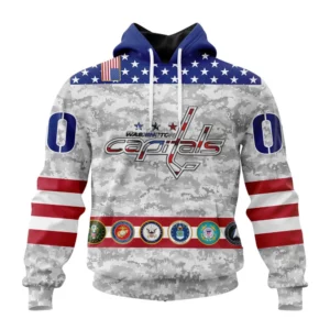 Hoodie NHL Washington Capitals Armed Forces Appreciation St2201 QTNHL080524A2758HD