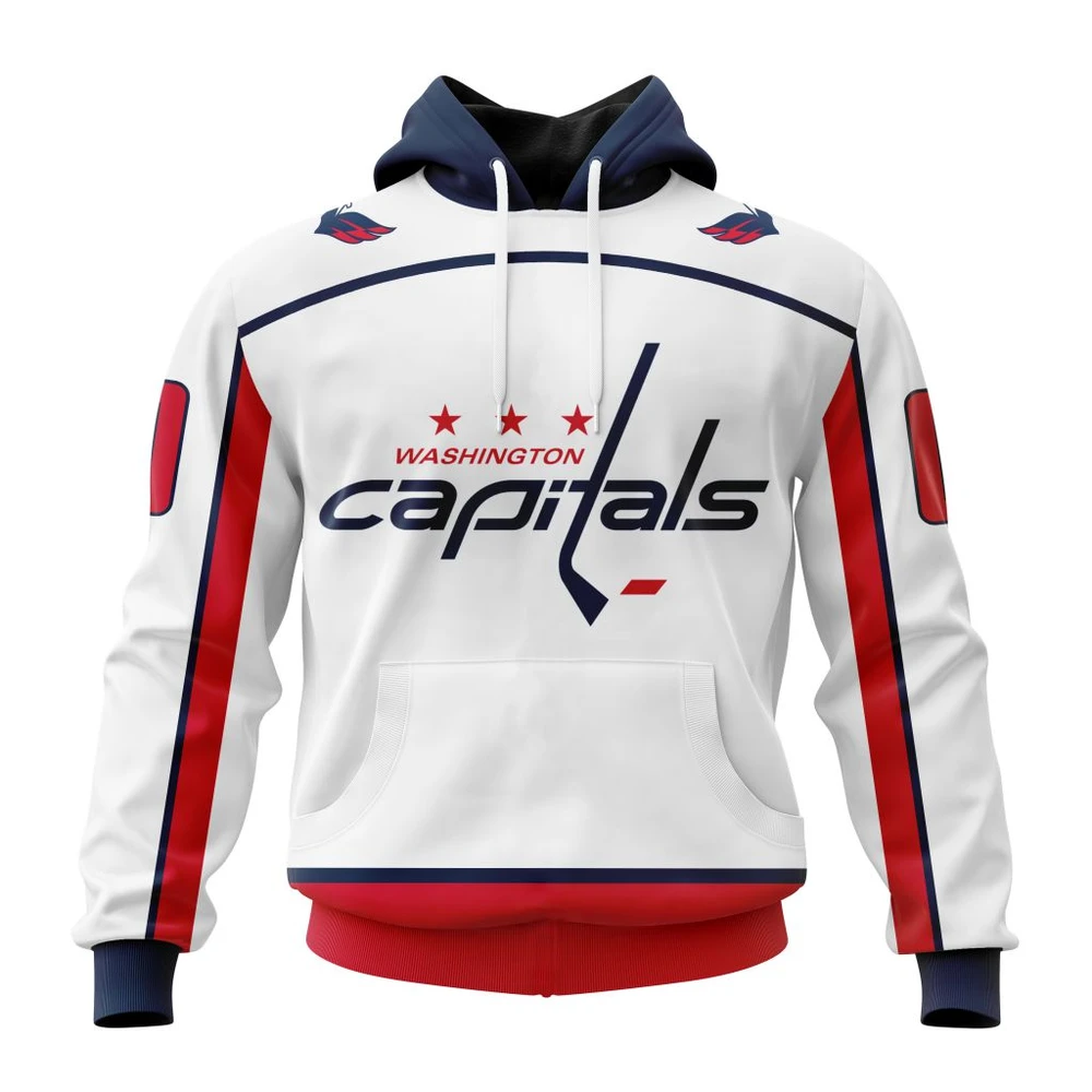 Hoodie NHL Washington Capitals Away Kits QTNHL080524A1524HD