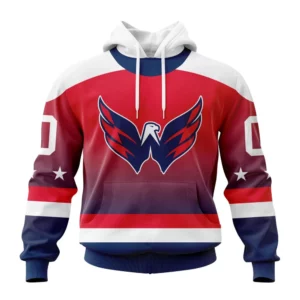 Hoodie NHL Washington Capitals Personalize Gradient Series Concept St2301 QTNHL080524A1336HD