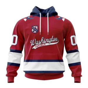 Hoodie NHL Washington Capitals Personalized Heritage Design St2401 QTNHL080524A648HD