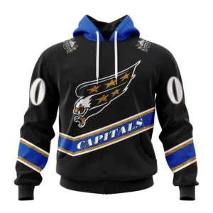 Hoodie NHL Washington Capitals Reverse Retro Kits QTNHL080524A18HD