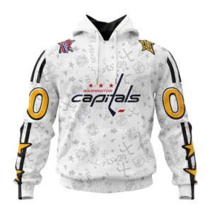 Hoodie NHL Washington Capitals Special All-Star Game Design St2401 QTNHL080524A789HD