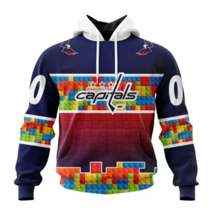 Hoodie NHL Washington Capitals Special Autism Awareness Design V2301 QTNHL080524A2225HD