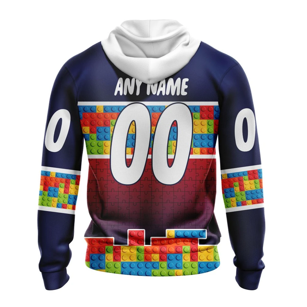 Hoodie NHL Washington Capitals Special Autism Awareness Design V2301 QTNHL080524A2225HD - Image 2