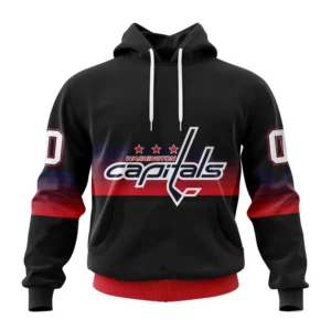 Hoodie NHL Washington Capitals Special Black And Gradient Design St2301 QTNHL080524A1395HD
