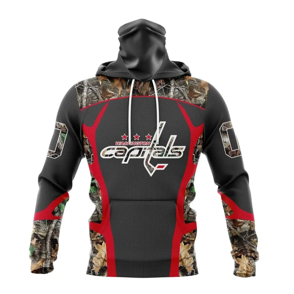 Hoodie NHL Washington Capitals Special Camo Hunting Design V2302 QTNHL080524A2199HD