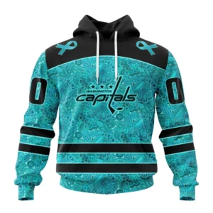 Hoodie NHL Washington Capitals Special Design Fight Ovarian Cancer St2201 QTNHL080524A2405HD