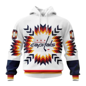 Hoodie NHL Washington Capitals Special Design With Native Pattern St2302 QTNHL080524A1568HD