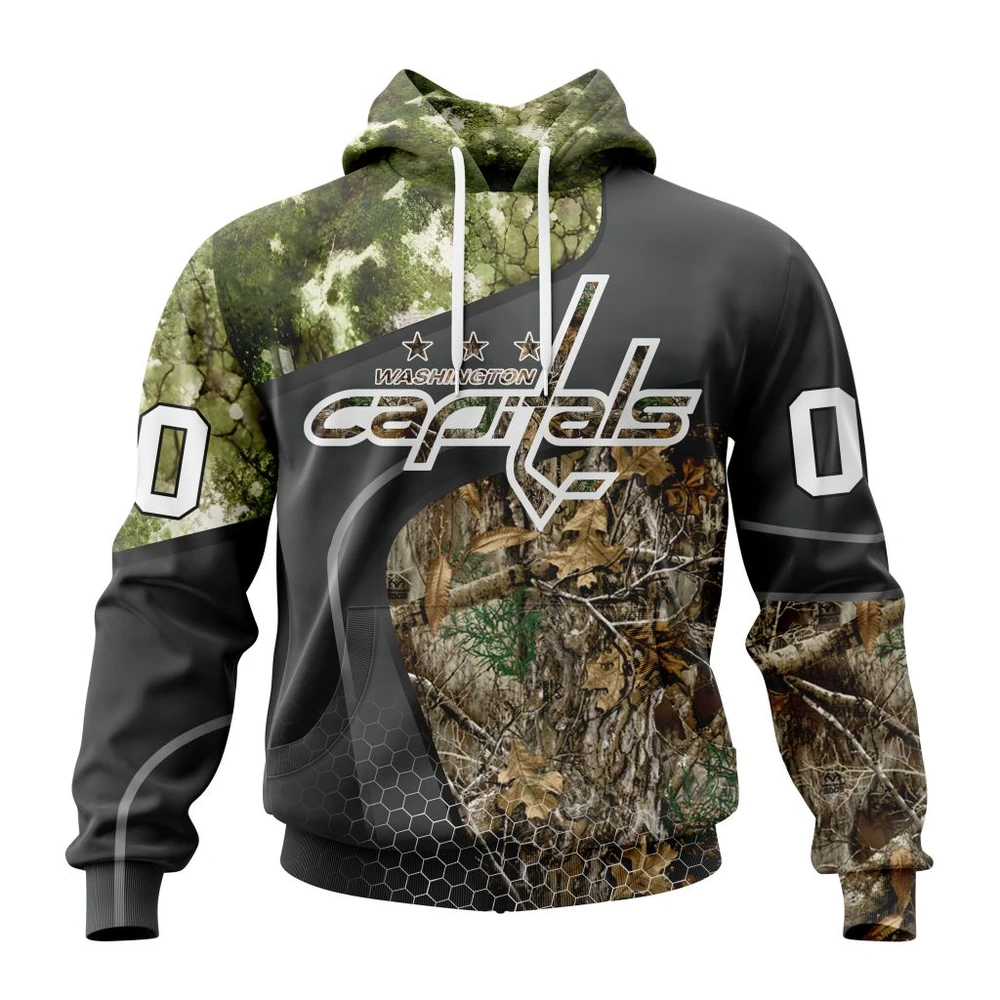 Hoodie NHL Washington Capitals Special Hunting Camo Design St2302 QTNHL080524A1300HD