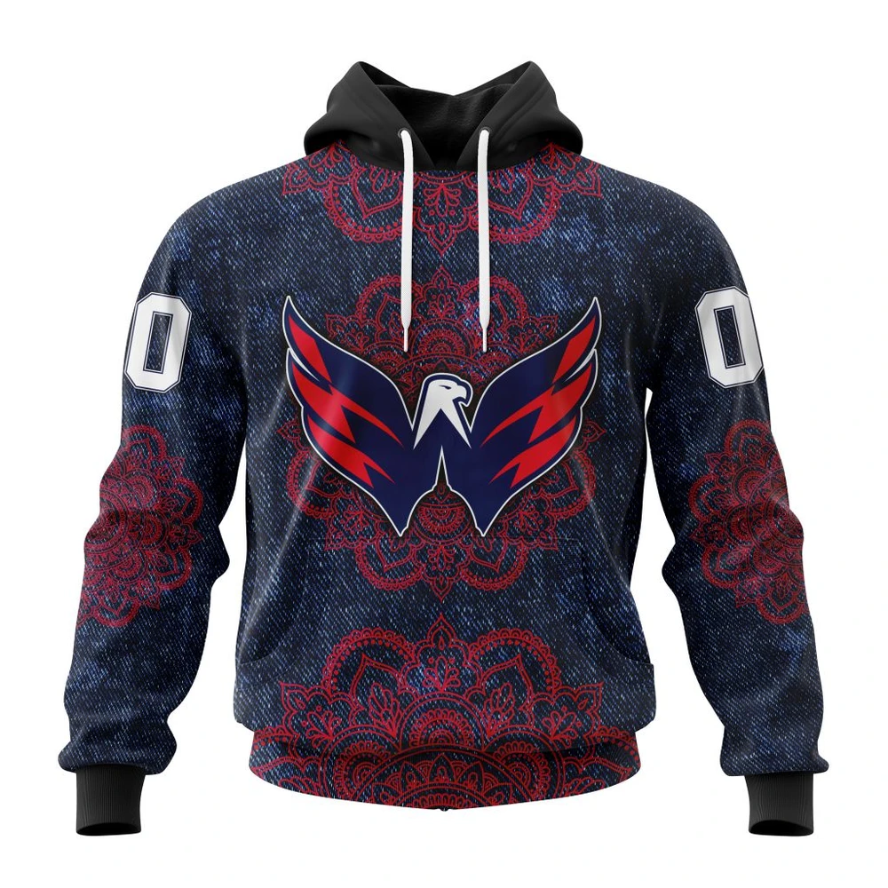 Hoodie NHL Washington Capitals, Specialized Mandala Style St2201 QTNHL080524A4039HD
