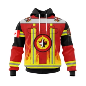 Hoodie NHL Winnipeg Jets Honnor Firefighter Uniform V0622 QTNHL080524A3741HD