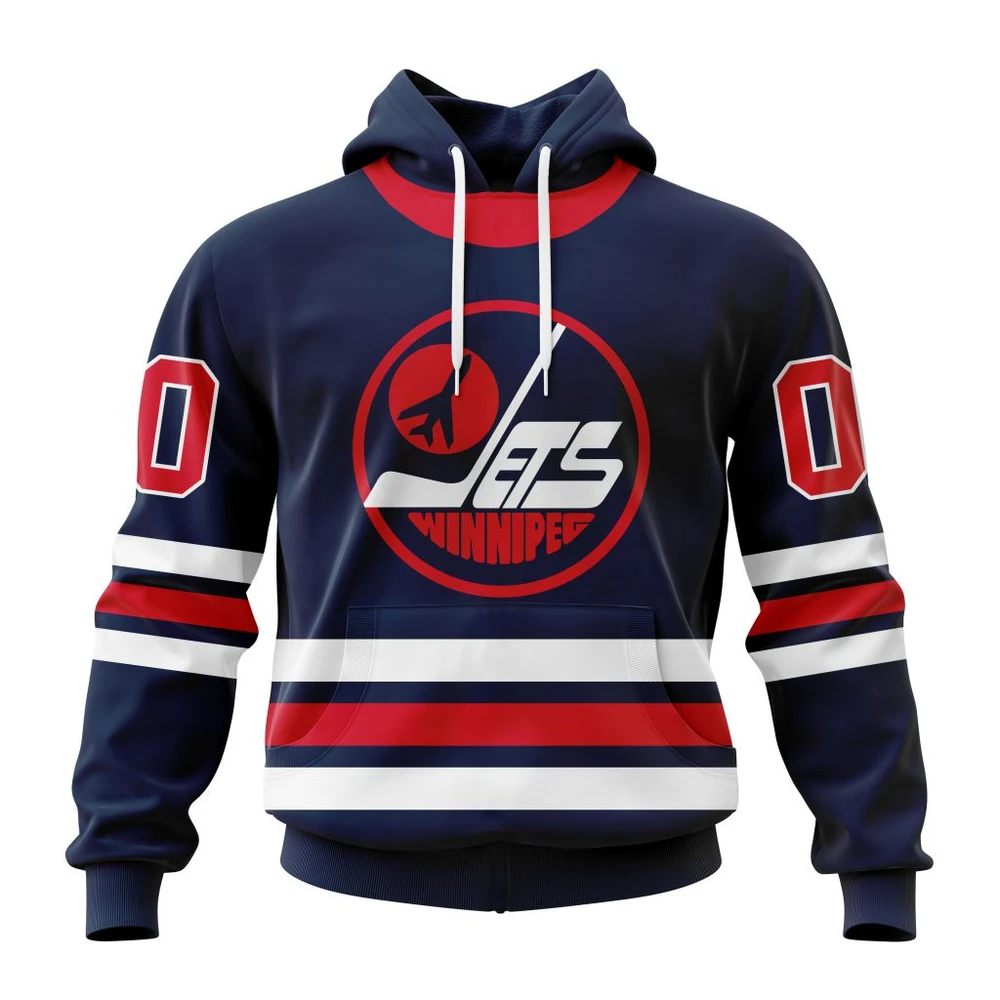 Hoodie NHL Winnipeg Jets Personalize Alternate Kits QTNHL080524A1424HD