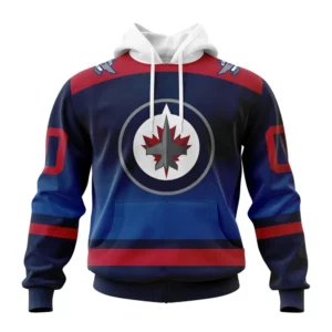 Hoodie NHL Winnipeg Jets Personalize Gradient Series Concept St2301 QTNHL080524A1335HD