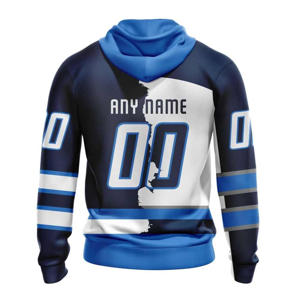 Hoodie NHL Winnipeg Jets Personalize Home Mix Away Kits QTNHL080524A1499HD - Image 2