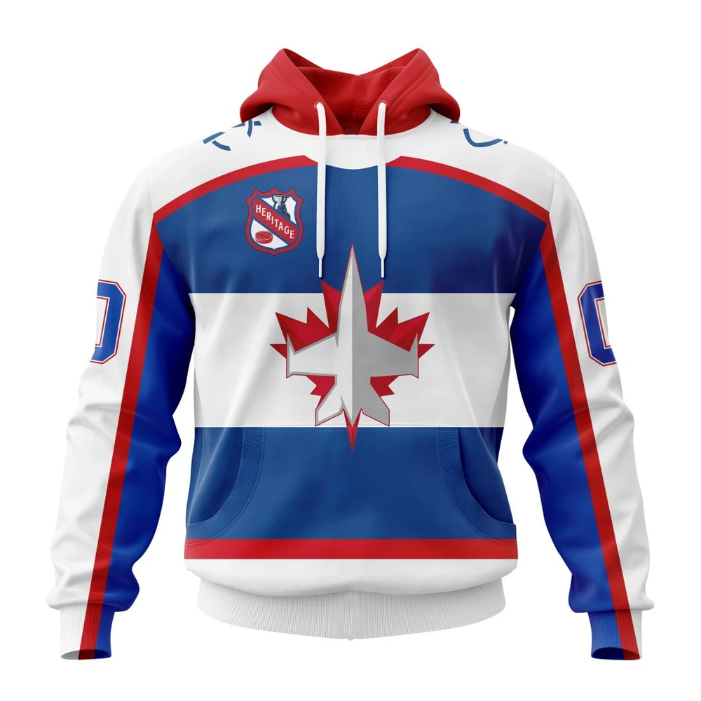 Hoodie NHL Winnipeg Jets Personalized Heritage Design St2401 QTNHL080524A647HD