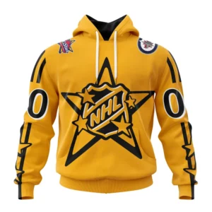 Hoodie NHL Winnipeg Jets Personalized NHL All-Star Game QTNHL080524A820HD