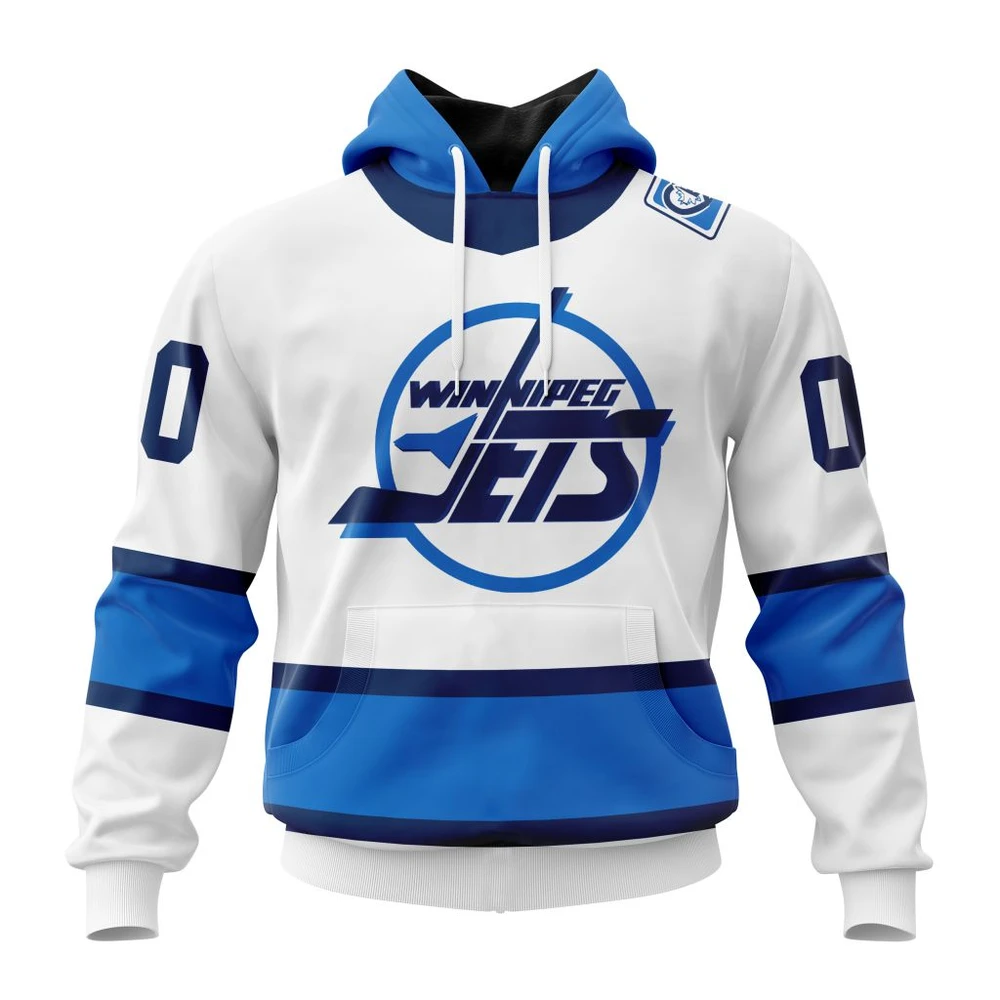 Hoodie NHL Winnipeg Jets Reverse Retro Kits QTNHL080524A37HD