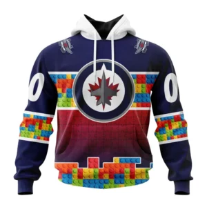 Hoodie NHL Winnipeg Jets Special Autism Awareness Design V2301 QTNHL080524A2224HD