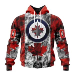 Hoodie NHL Winnipeg Jets Special Design For Canada Day St2401 QTNHL080524A473HD