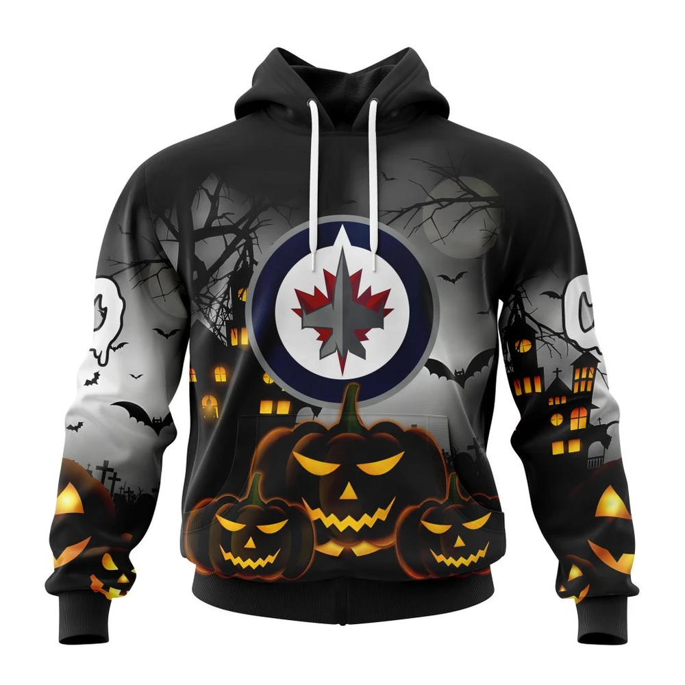 Hoodie NHL Winnipeg Jets Special Design For Halloween St2302 QTNHL080524A1984HD
