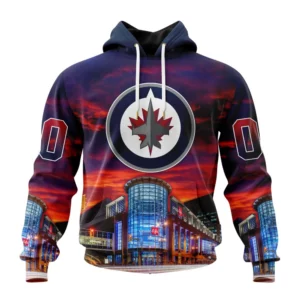 Hoodie NHL Winnipeg Jets Special Design With Canada Life Centre St2401 QTNHL080524A680HD