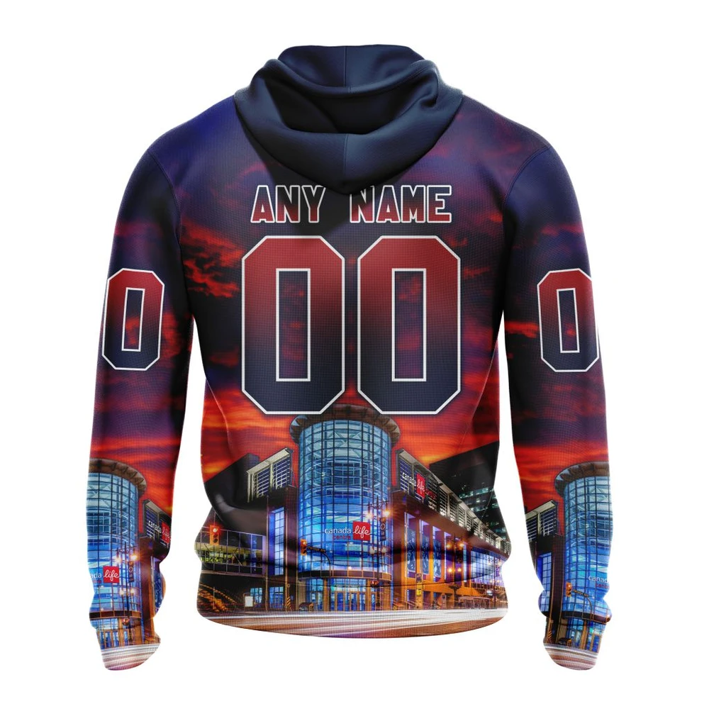 Hoodie NHL Winnipeg Jets Special Design With Canada Life Centre St2401 QTNHL080524A680HD - Image 2