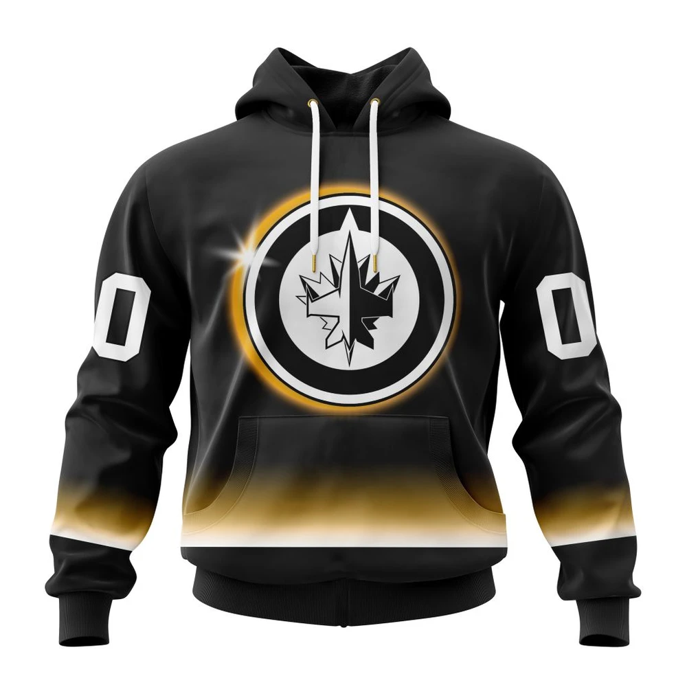 Hoodie NHL Winnipeg Jets Special Eclipse Design St2401 QTNHL080524A615HD
