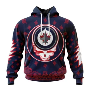 Hoodie NHL Winnipeg Jets Special Grateful Dead Design St2303 QTNHL080524A1899HD