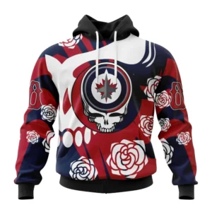 Hoodie NHL Winnipeg Jets Special Grateful Dead Design St2305 QTNHL080524A1262HD