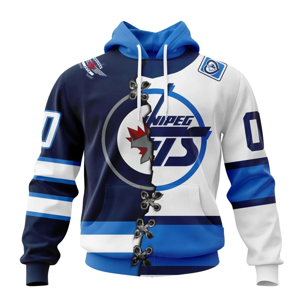 Hoodie NHL Winnipeg Jets Special Home Mix Reverse Retro Personalized Kits QTNHL080524A917HD