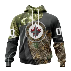 Hoodie NHL Winnipeg Jets Special Hunting Camo Design St2302 QTNHL080524A1299HD