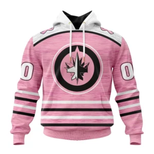 Hoodie NHL Winnipeg Jets Special Pink Fight Breast Cancer Design St2304 QTNHL080524A1729HD