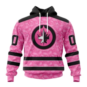 Hoodie NHL Winnipeg Jets Special Pink Fight Breast Cancer St2306 QTNHL080524A1625HD