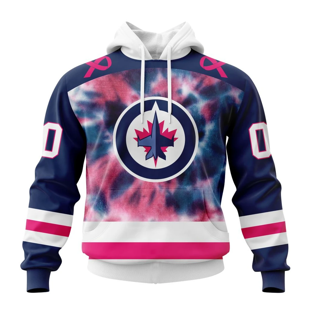 Hoodie NHL Winnipeg Jets Special Pink October Fight Breast Cancer St2303 QTNHL080524A1818HD