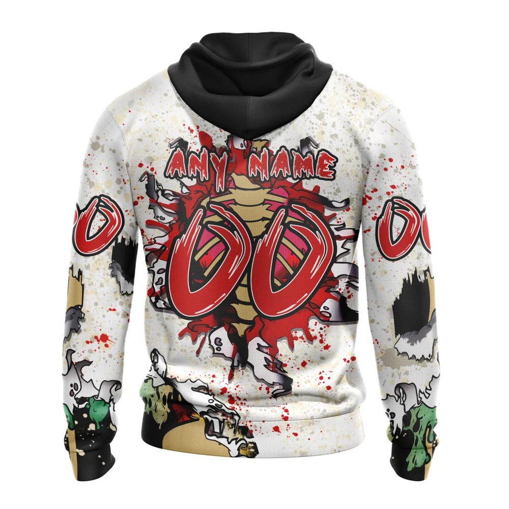 Hoodie NHL Winnipeg Jets Special Zombie Style For Halloween St2304 QTNHL080524A1954HD - Image 2