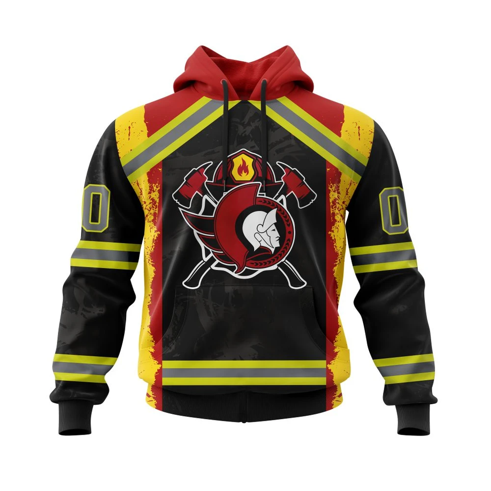 Hoodie Ottawa Senators, Honnor Firefighter V0322 QTNHL080524A3912HD