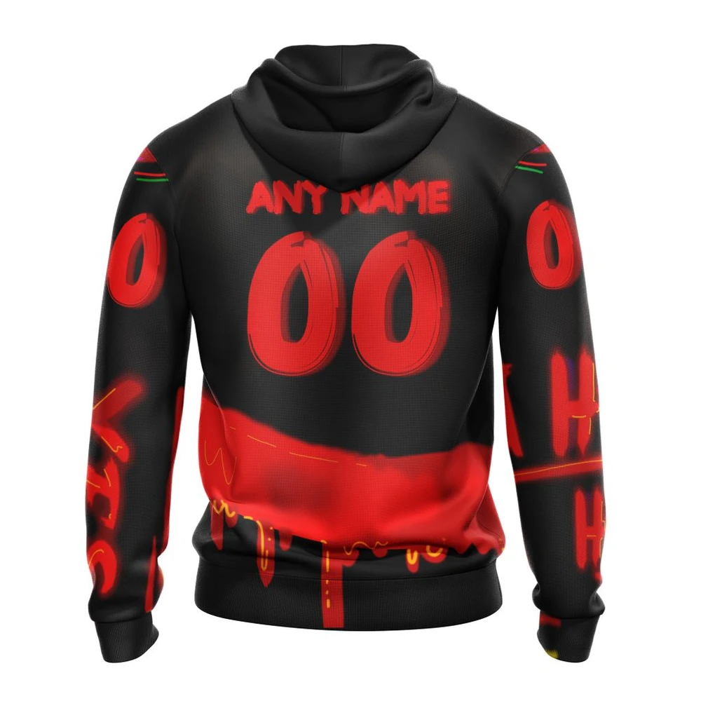 Hoodie Ottawa Senators Specialized Jersey For Halloween Night QTNHL080524A3339HD - Image 2