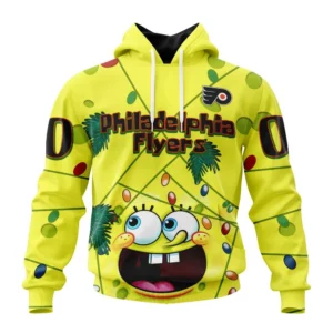 Hoodie Philadelphia Flyers, Specialized Jersey With Spongebob V0122 QTNHL080524A3257HD