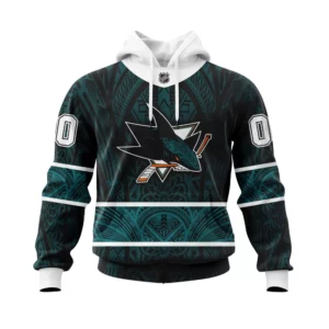 Hoodie San Jose Sharks, Specialized Native With Samoa Culture V0222 QTNHL080524A3856HD