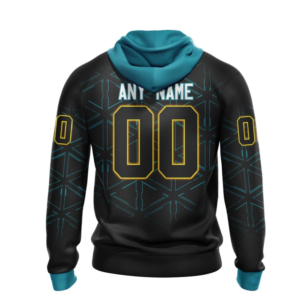 Hoodie San Jose Sharks, With Specialized Logo Concepts Kits QTNHL080524A3864HD - Image 2