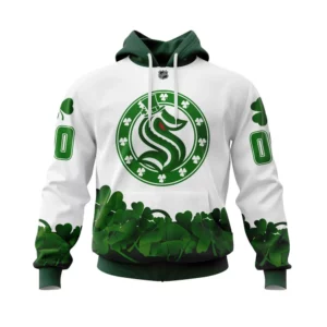Hoodie Seattle Kraken, Happy St.Patrick Days Jersey V0522 QTNHL080524A3877HD