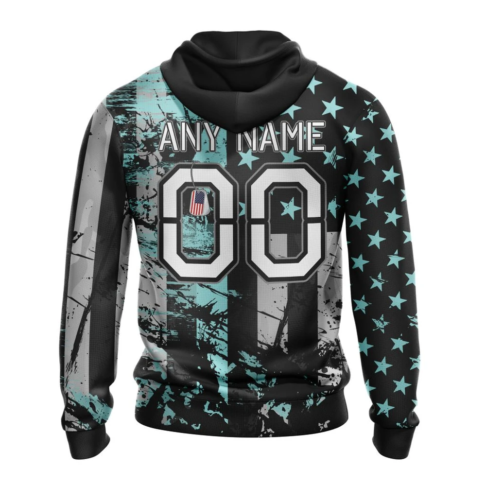 Hoodie Seattle Kraken, Specialized Jersey For America QTNHL080524A3223HD - Image 2