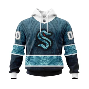 Hoodie Seattle Kraken, Specialized Native With Samoa Culture V0222 QTNHL080524A3876HD